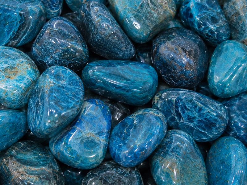 Apatite bleue