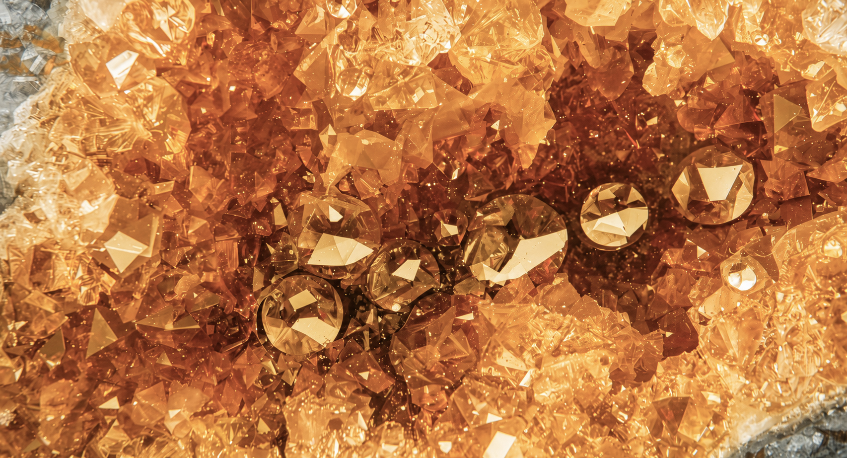 Citrine chauffée