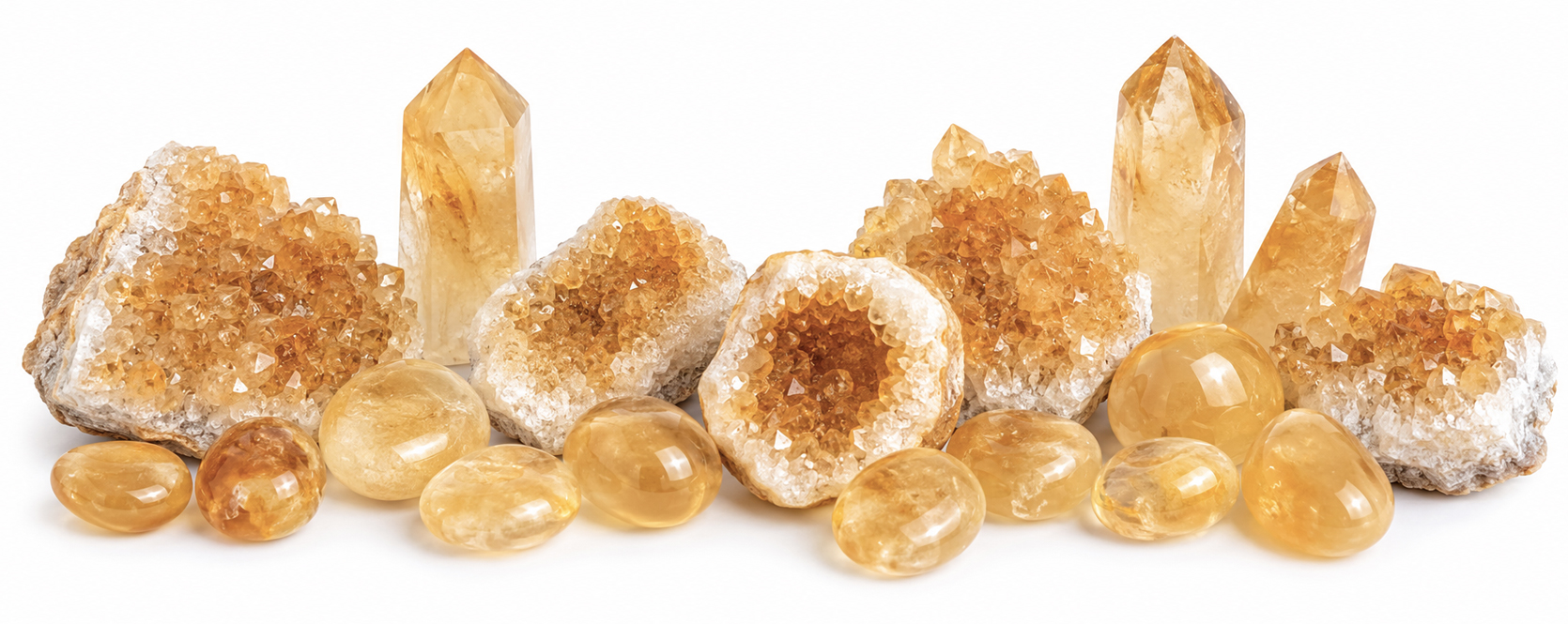 Citrine chauffée