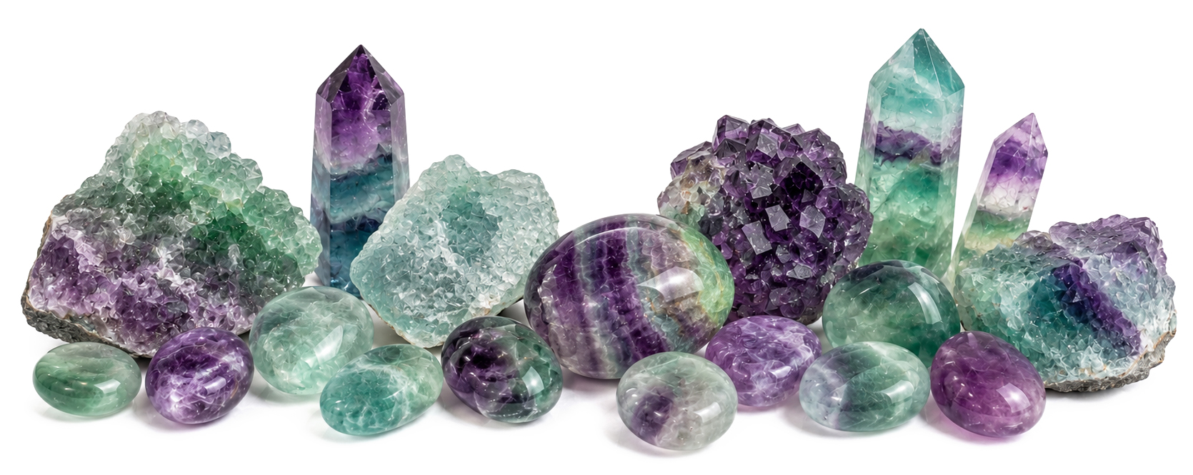 Fluorine multicolore