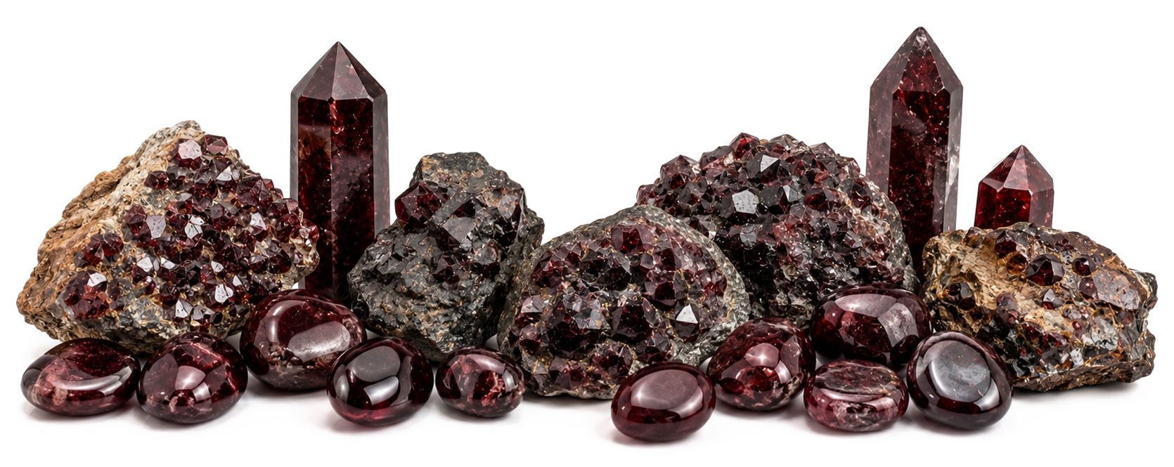 Grenat rouge almandin
