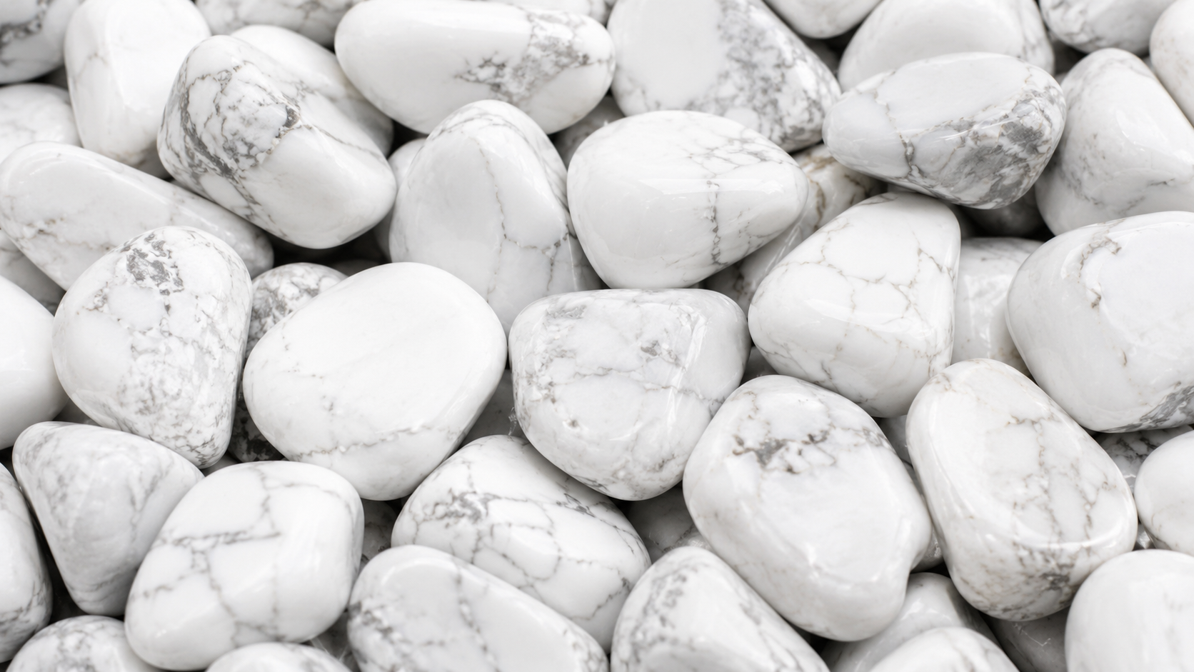 Howlite blanche