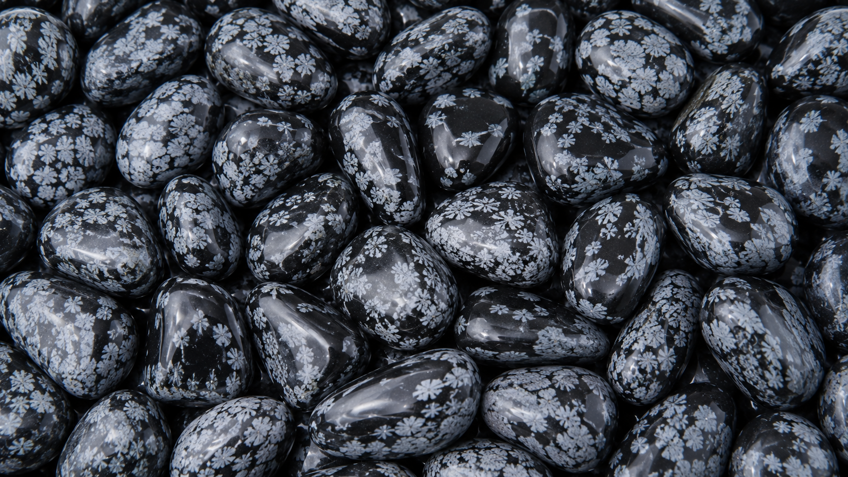 Obsidienne Flocon de Neige