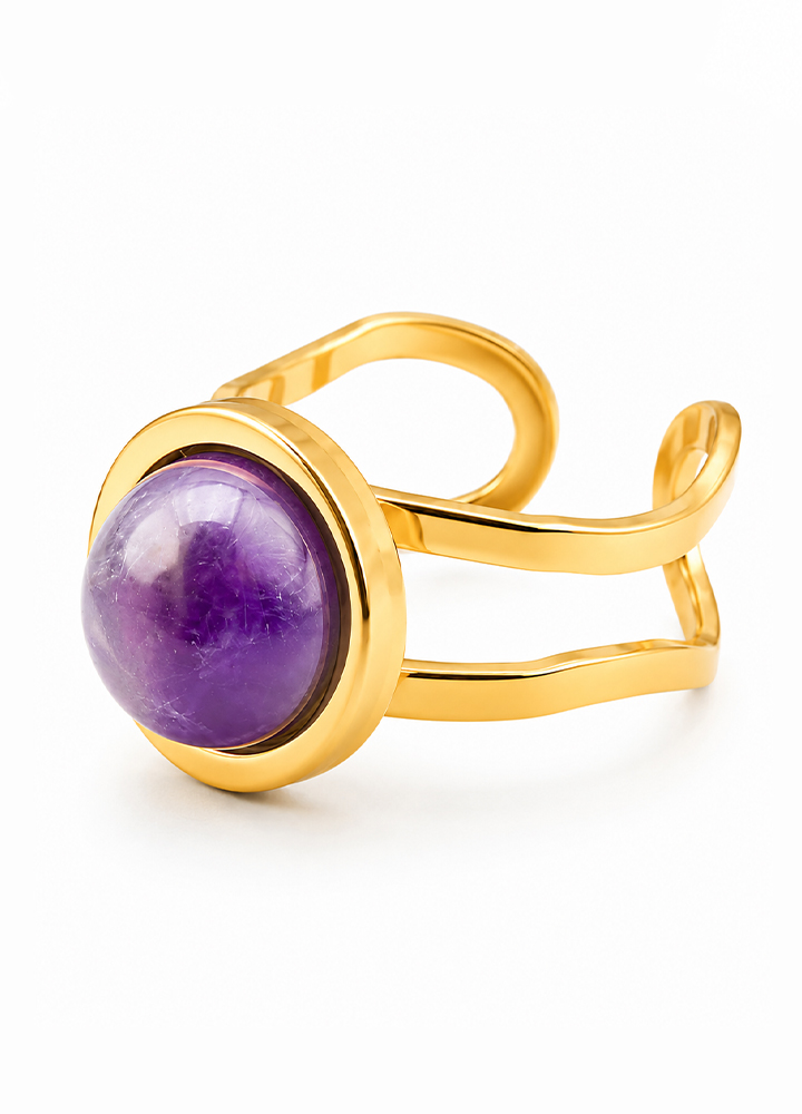 Bague Azélys dorée
