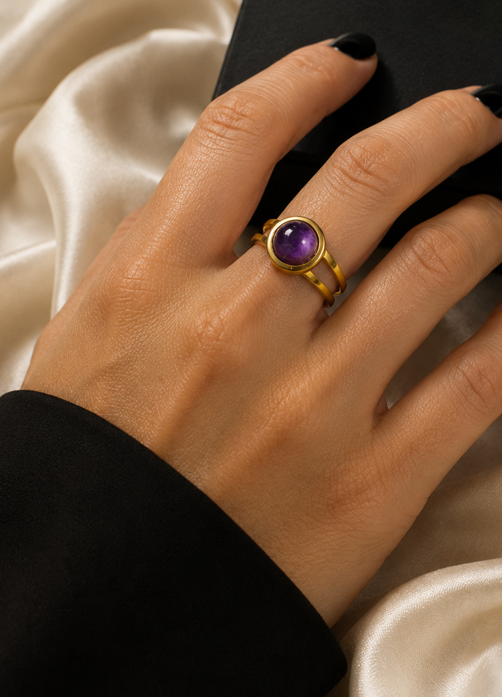 Bague Azélys dorée