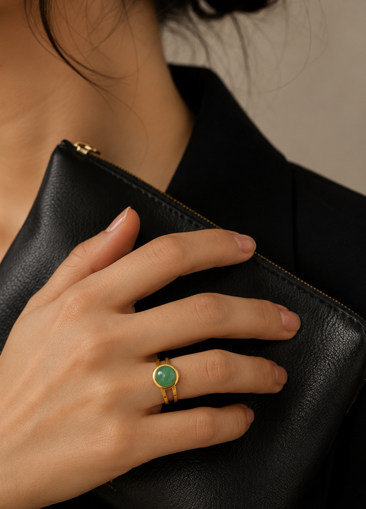 Bague Azélys dorée
