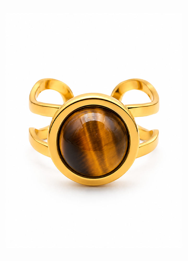 Bague Azélys dorée