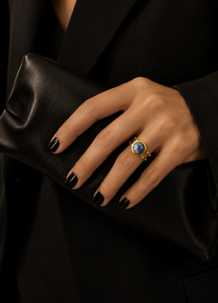 Bague Azélys dorée