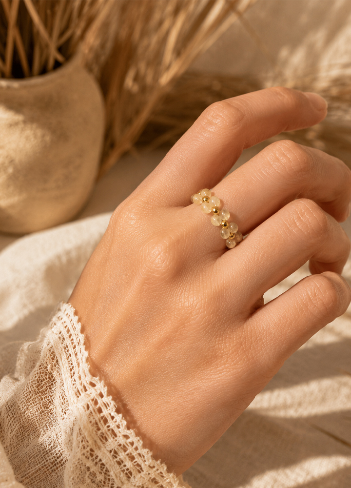 Bague Perly dorée