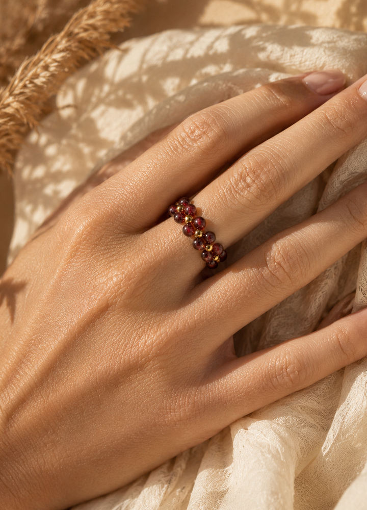 Bague Perly dorée