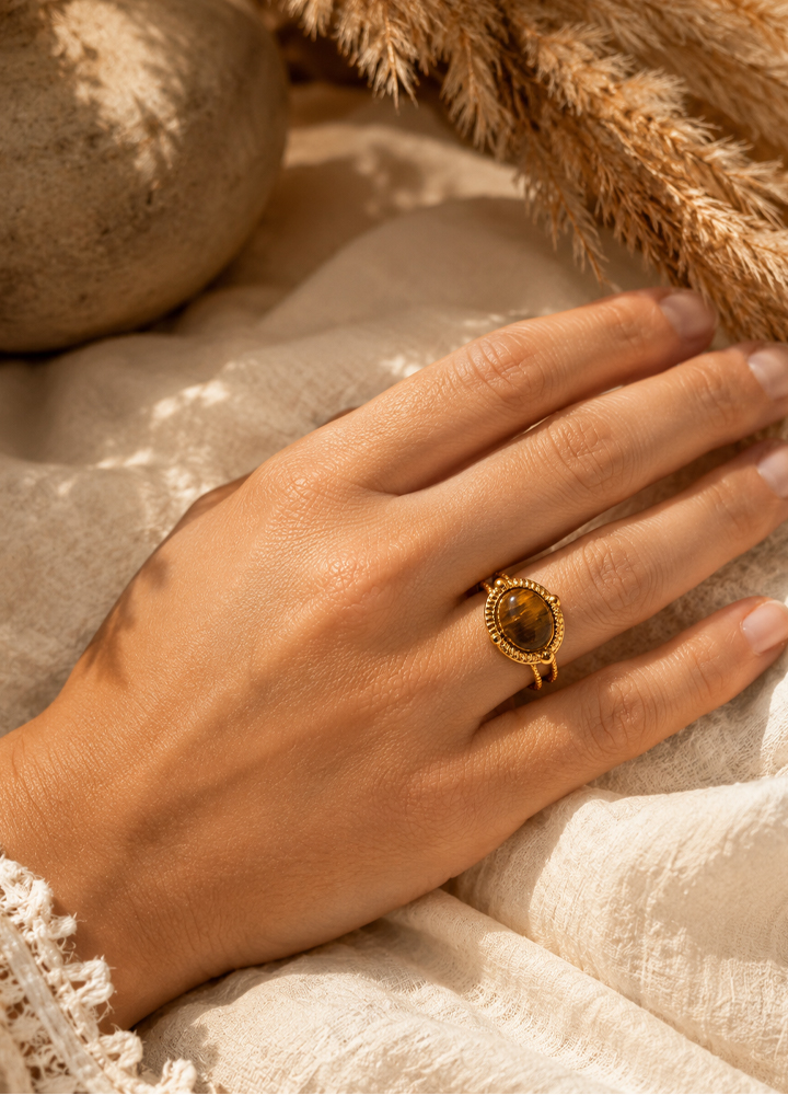 Bague Sahira dorée