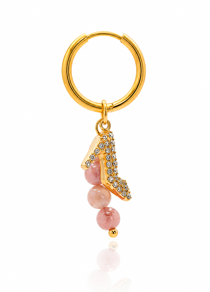Boucle d'oreille Glam dorée