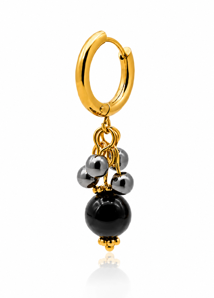 Boucle d'oreille Ornel dorée