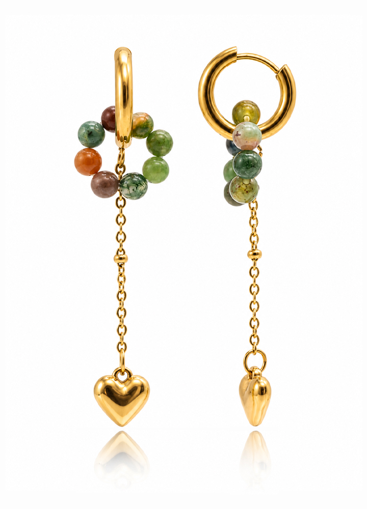 Boucle d'oreille Auren doré