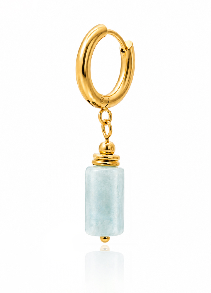 Boucle d'oreille Cléa dorée