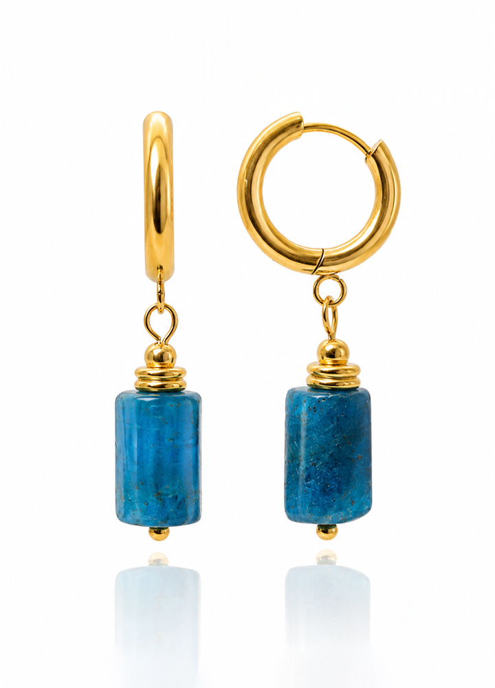 Boucle d'oreille Cléa dorée
