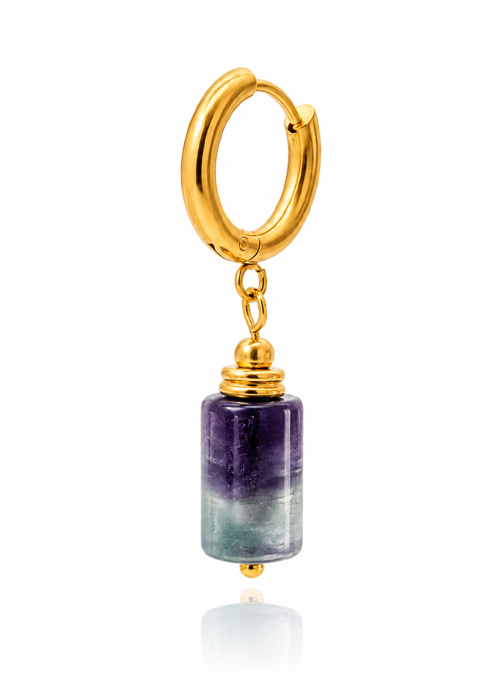 Boucle d'oreille Cléa dorée