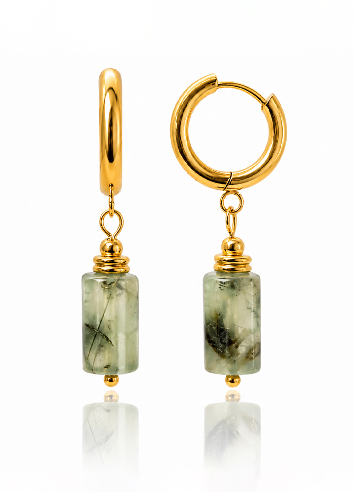 Boucle d'oreille Cléa dorée