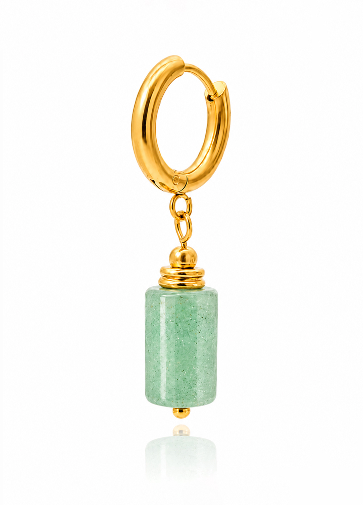 Boucle d'oreille Cléa dorée