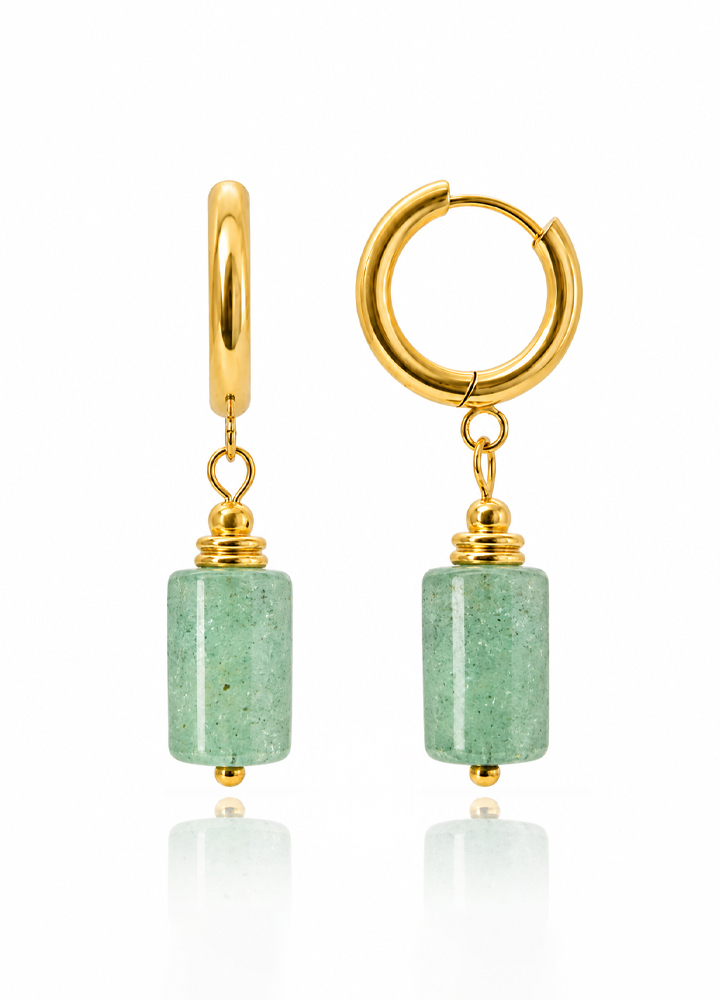 Boucle d'oreille Cléa dorée