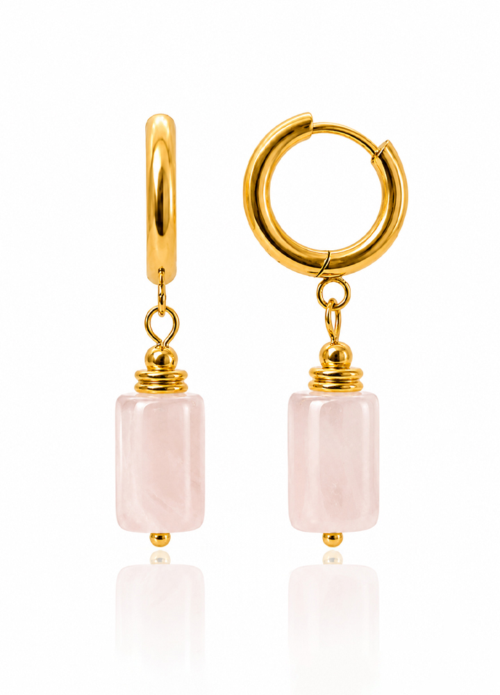 Boucle d'oreille Cléa dorée