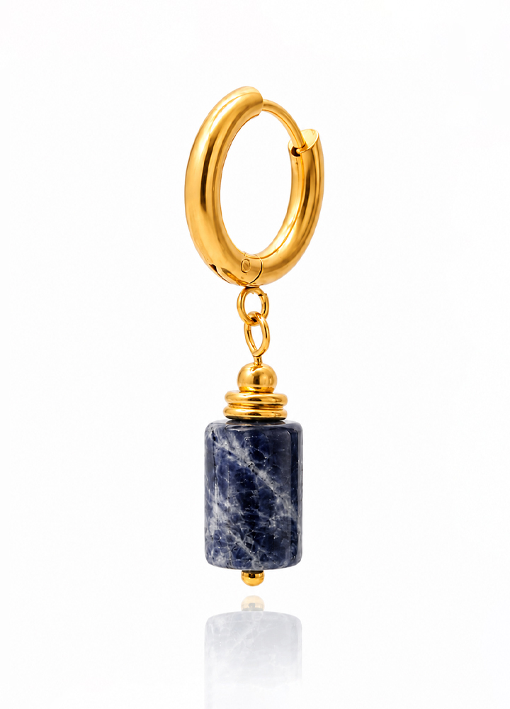 Boucle d'oreille Cléa dorée