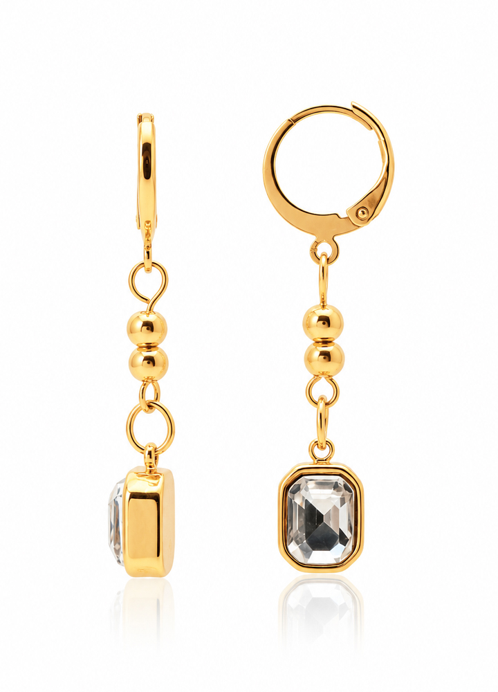 Boucle d'oreille Véona dorée