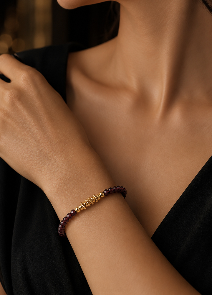 Bijoux Grenat rhodolite