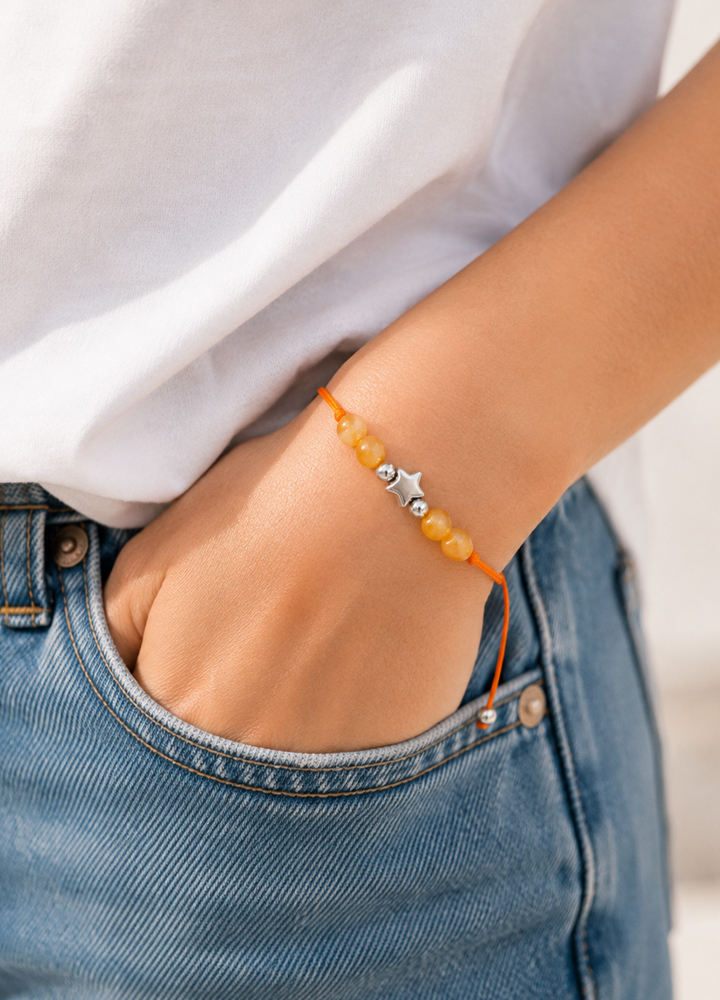Bracelet Astréa argenté
