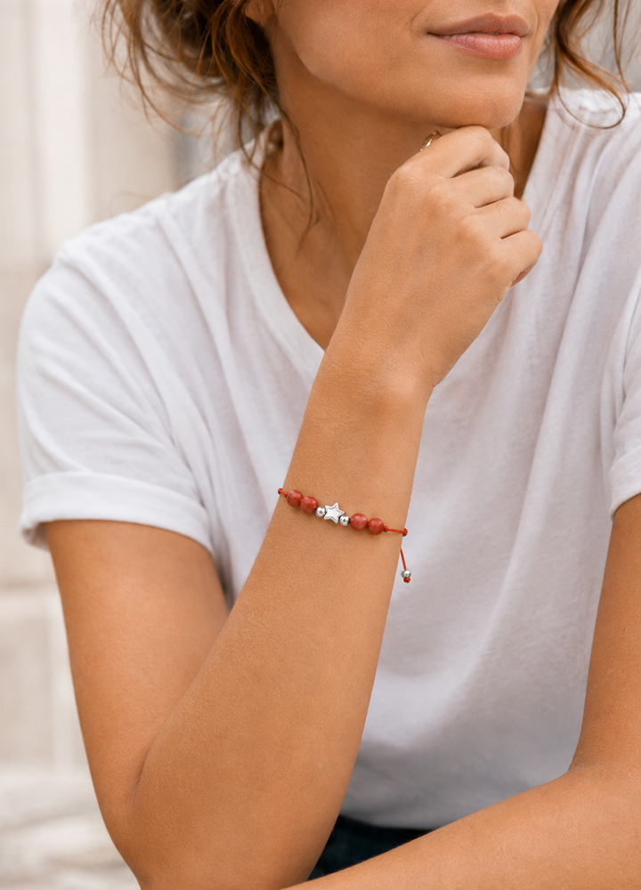 Bracelet Astréa argenté