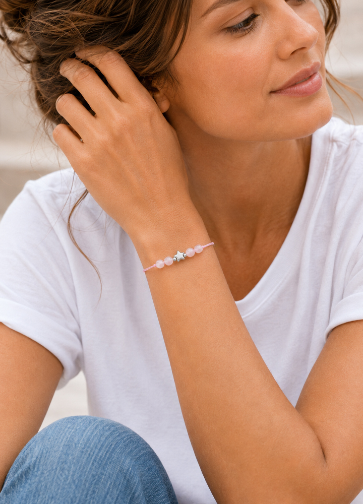 Bracelet Astréa argenté