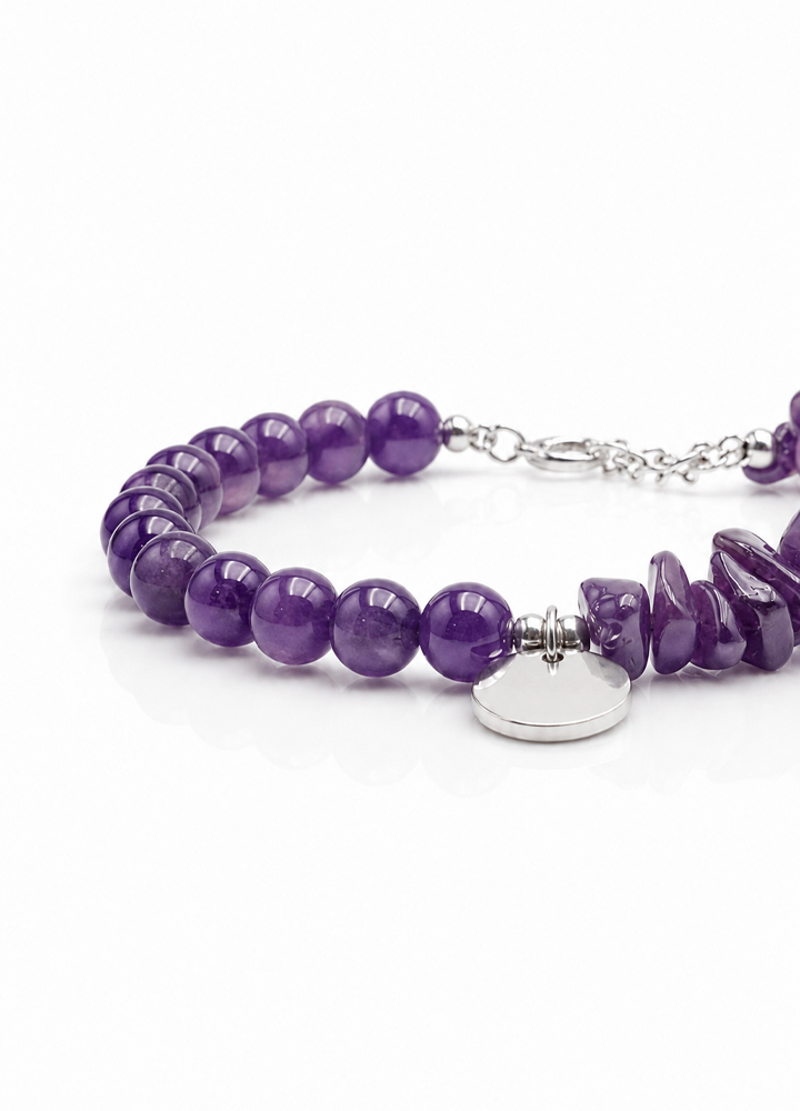 Bracelet Ciel argenté