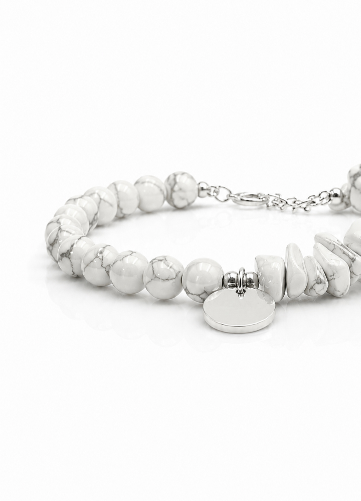 Bracelet Ciel argenté