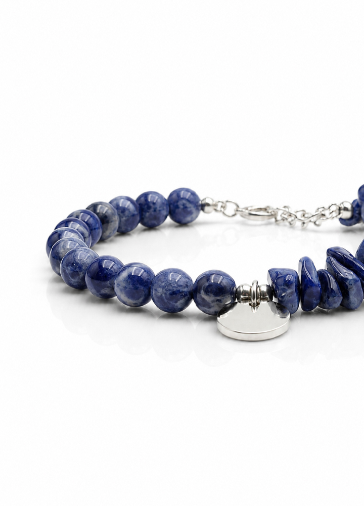 Bracelet Ciel argenté