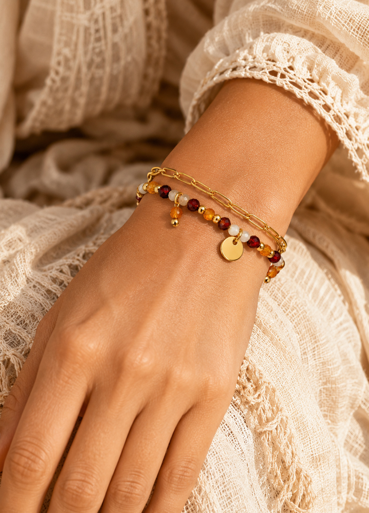 Bracelet Iris doré