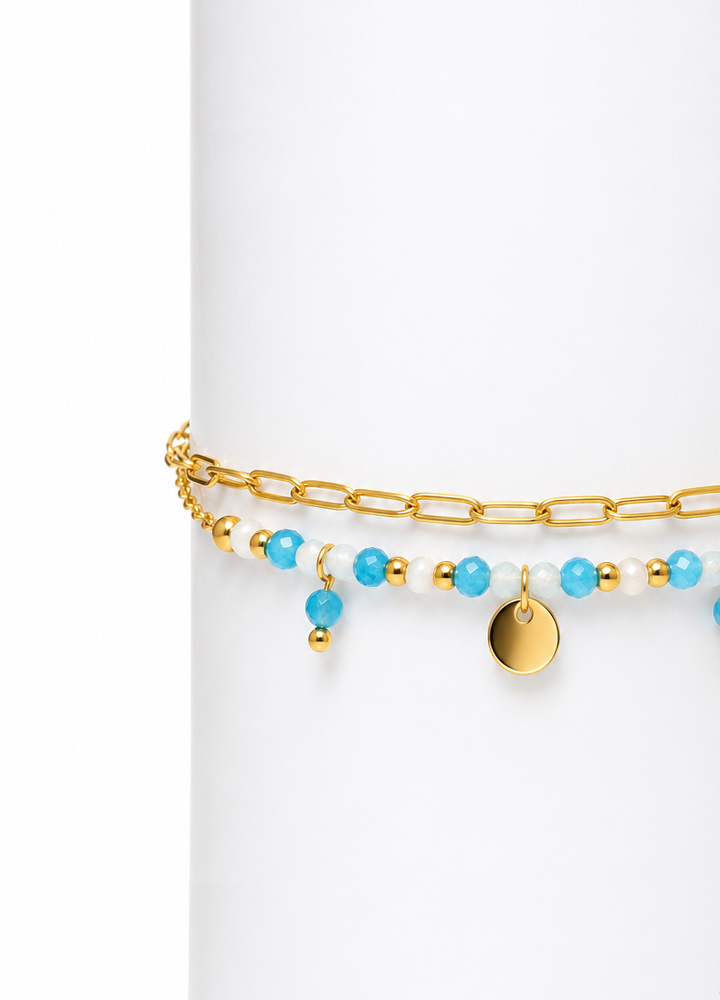 Bracelet Iris doré