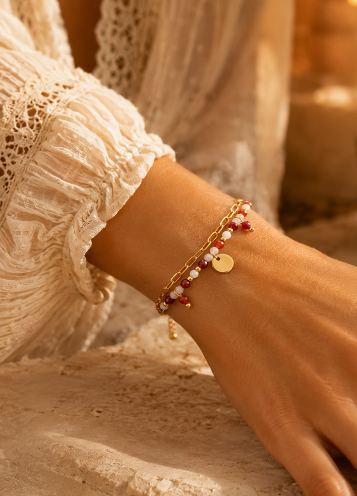 Bracelet Iris doré