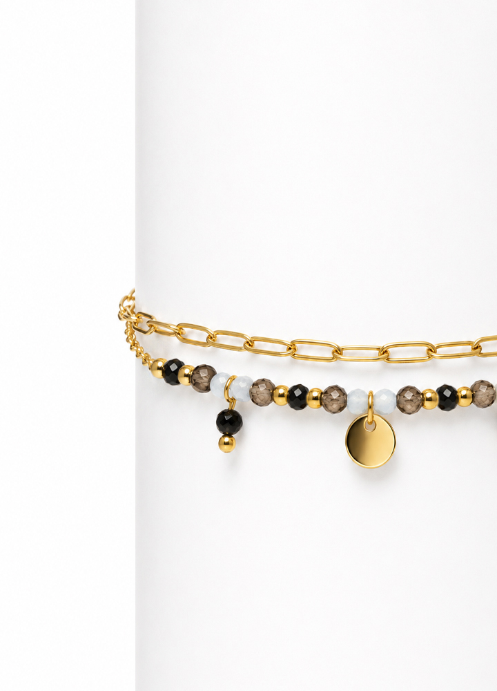 Bracelet Iris doré