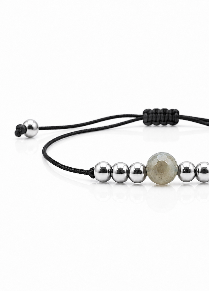 Bracelet Minéra argenté
