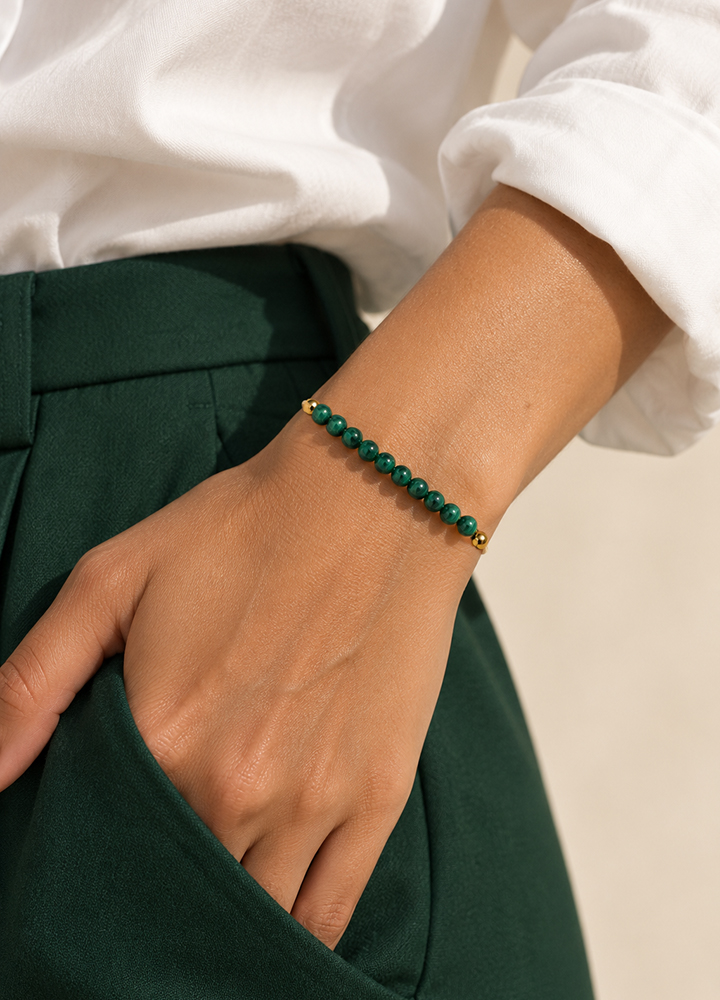 Bracelet Naëlys doré 04mm