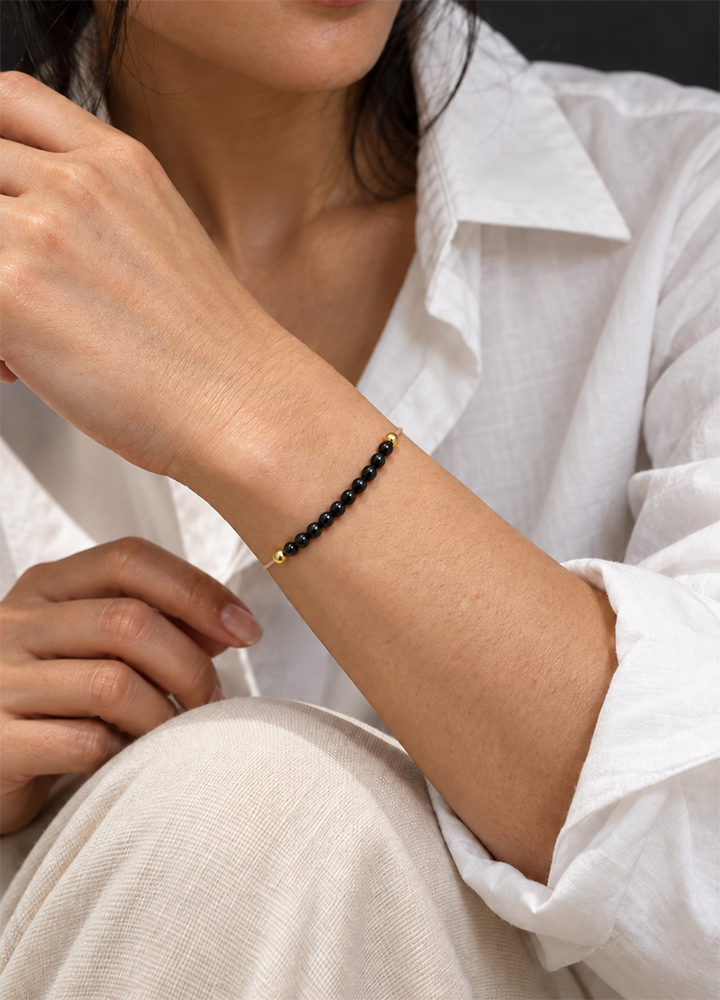 Bracelet Naëlys doré 04mm