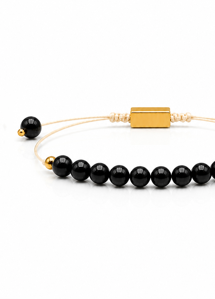 Bracelet Naëlys doré 06mm