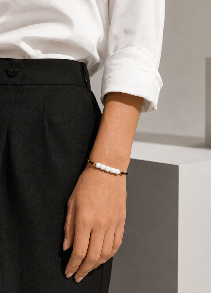 Bracelet Rivage doré 06mm