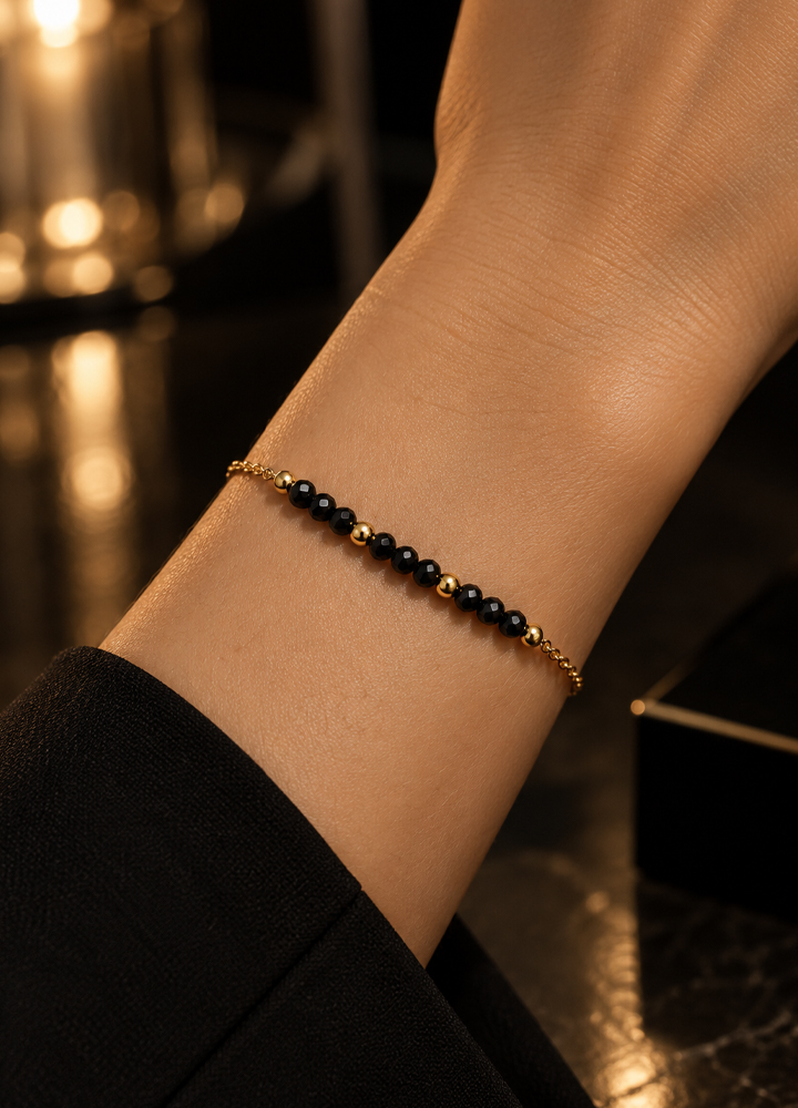 Bijoux Spinelle noire