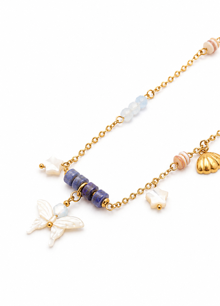Collier Céleste doré