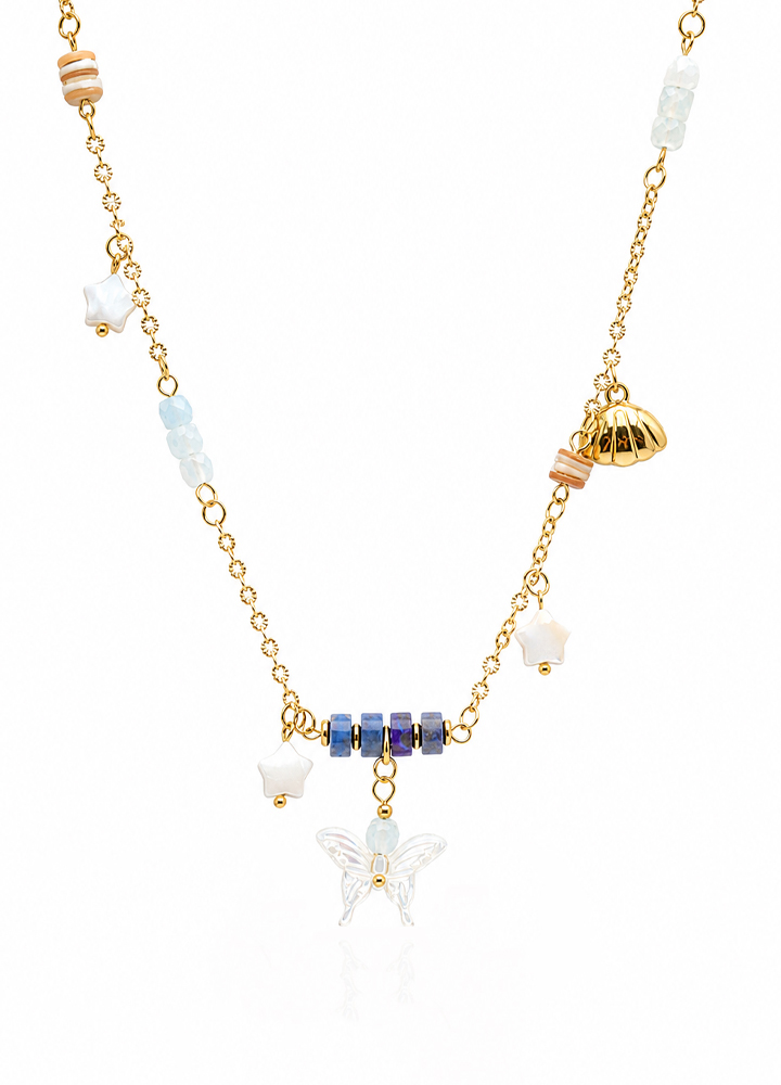 Collier Céleste doré