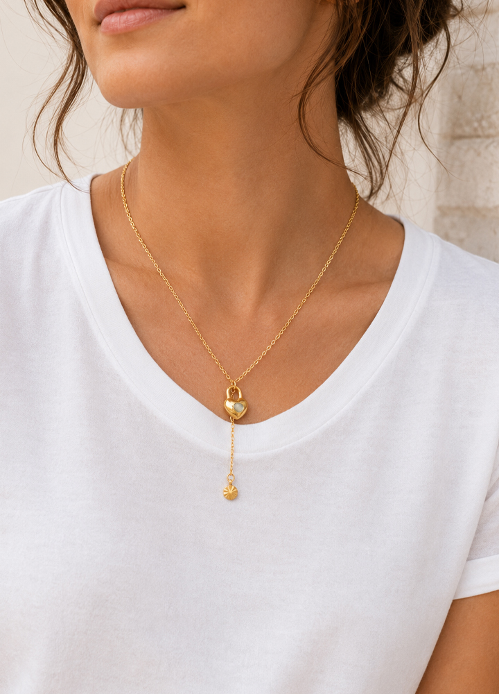 Collier Éterna doré