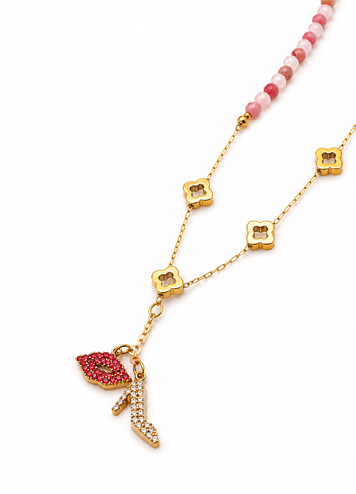 Collier Glam doré