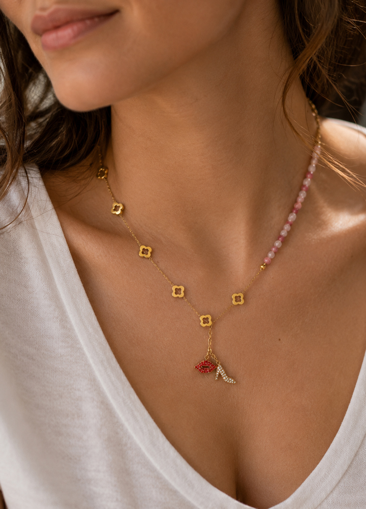 Collier Glam doré