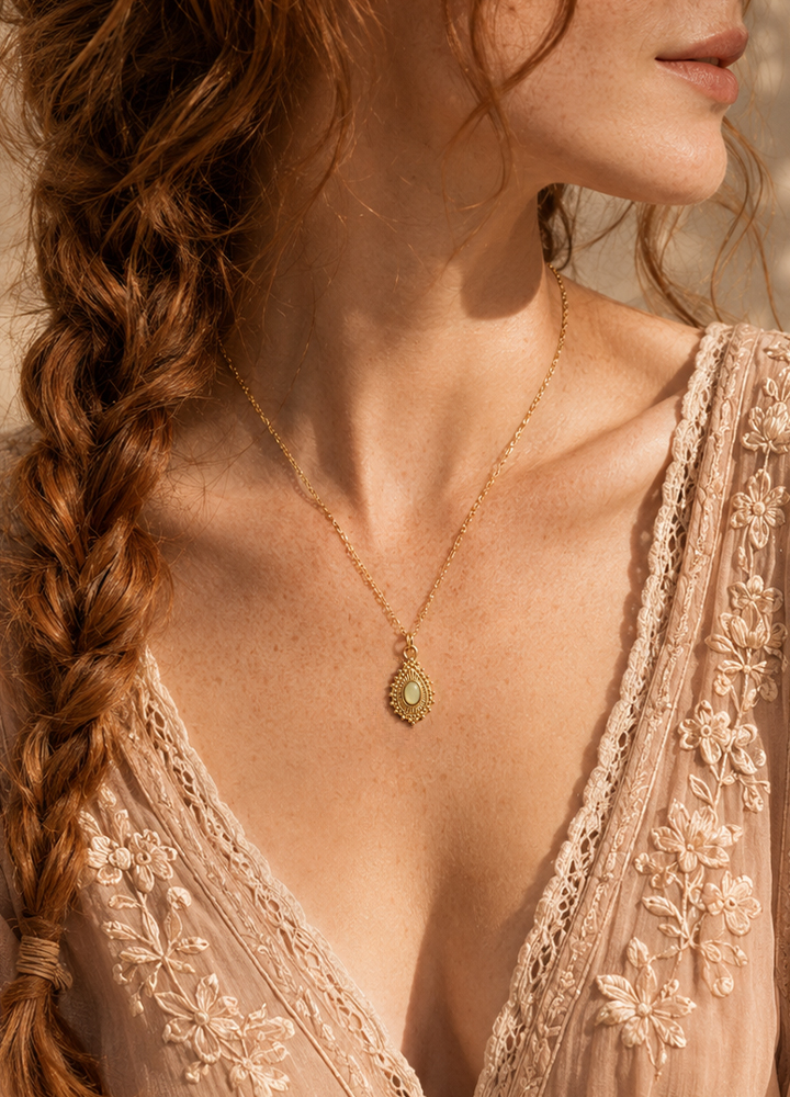 Collier Gloria doré
